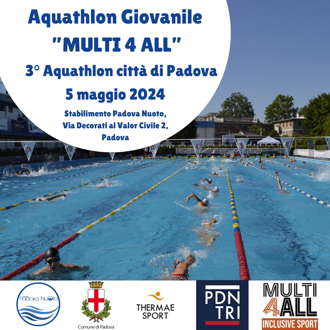 Poster Aquathlon Padovanuoto